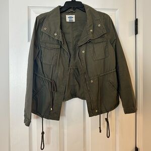 Women’s Old Navy Green Utility Jacket